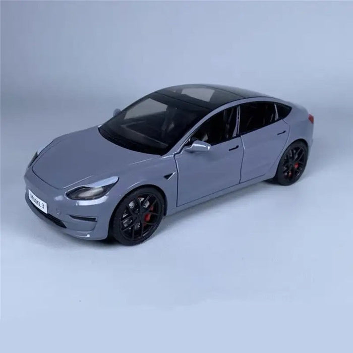 Tesla Model S Facelift Modellauto 1/24