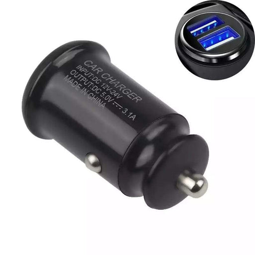 USB Dual Port Charger 12V, Farbe schwarz | e-car-shop.com