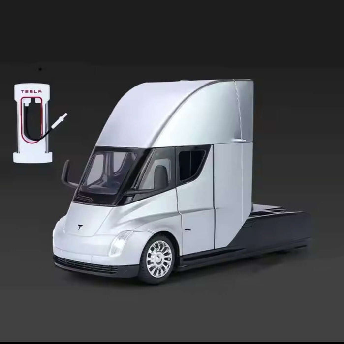 Tesla Semi Truck Modellauto 1/2410D,Neuheiten,Tesla Fanartikel,Tesla Semi Truck,tesla-modellautoe-car-shop.ch