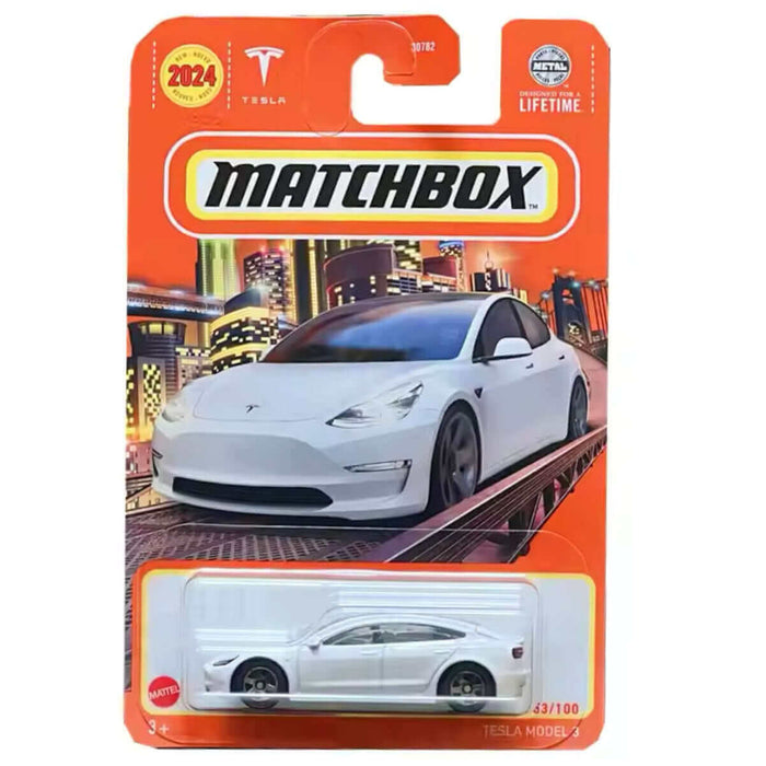 Tesla Model 3 MATCHBOX 1/64 "Limited Edition" | e-car-shop.com