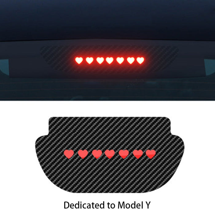 Bremslicht Aufkleber Tesla Model Y