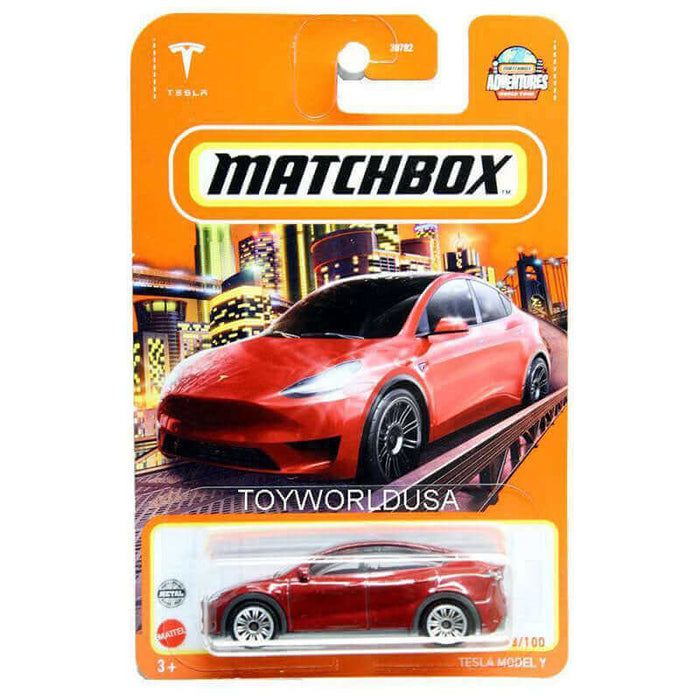 Tesla Model Y MATCHBOX 1/6410D,Neuheiten,Tesla Fanartikel,Tesla Model Y,tesla-modellautoe-car-shop.ch