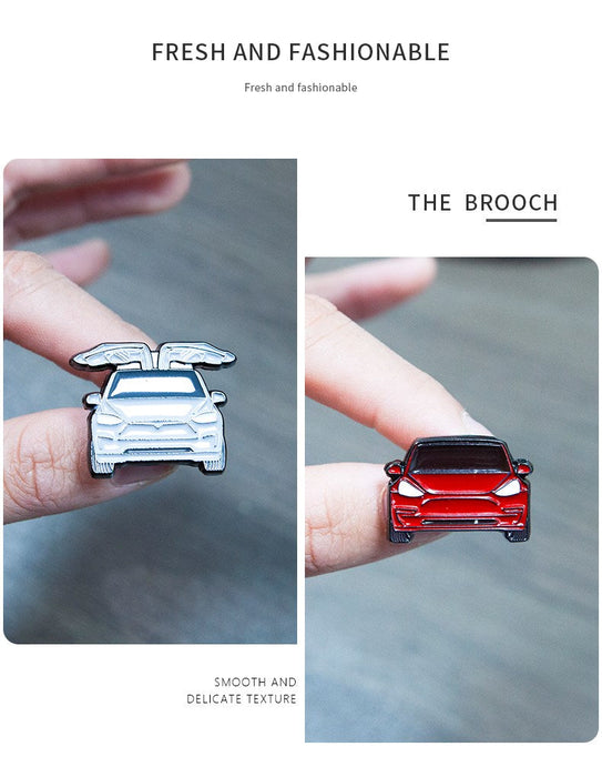 Tesla Model Broschen/Pins