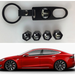 Tesla Ventilkappen mit Anhänger | e-car-shop.com