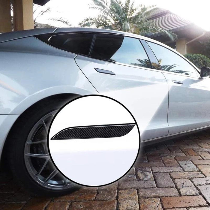 Türgriffaufsatz „chrome delete“ Tesla Model S | e-car-shop.com
