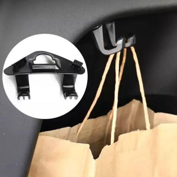 Für Tesla Modell y Kofferraum Haken Reihe Sitz Auto Innenraum Aufbewahrung  halter für Gepäck tasche Regenschirm Kleiderbügel abs Haken Autozubehör -  AliExpress
