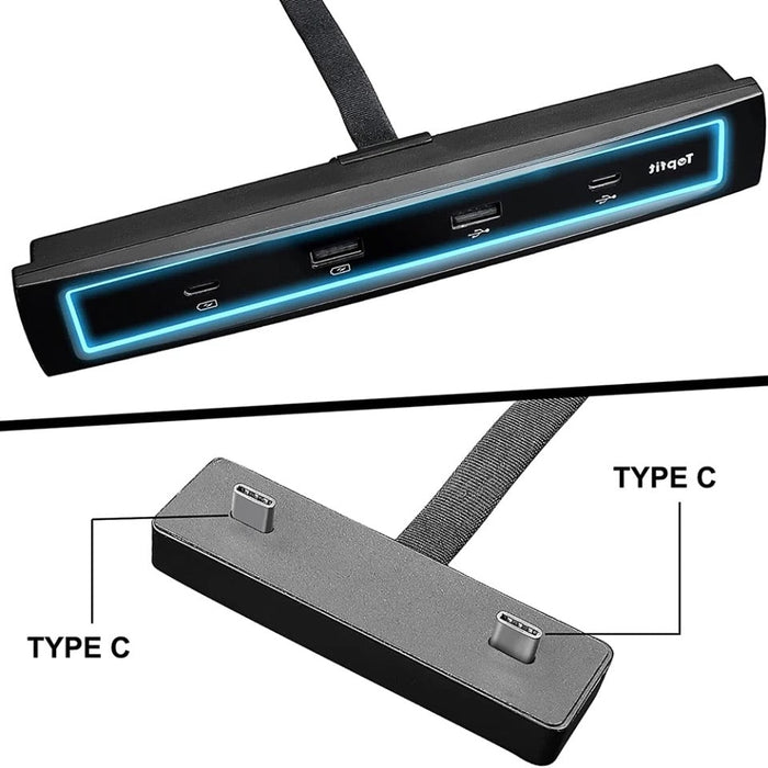 Multi striscia USB Tesla Model 3/Y Facelift 2021
