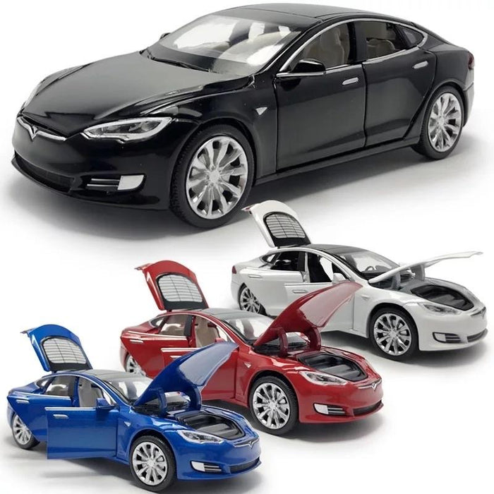 Tesla Model S Modellauto 1/32 | e-car-shop.com