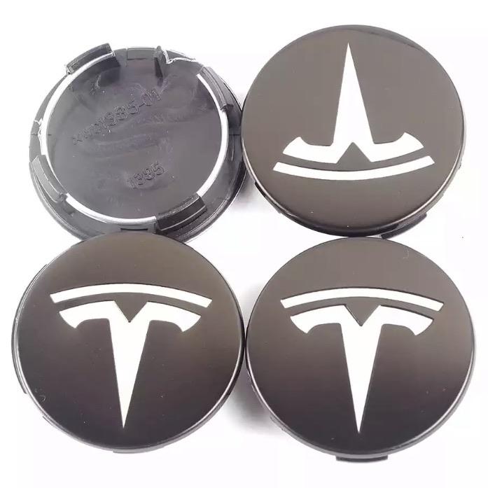 Auto Nabenkappen für Tesla Model 3/X/S/Y,64mm,Radnaben Ersatzrad  Abdeckungen Felgendeckel Radnabenabdeckung Radmutterkappen Wasserdicht  Felgen