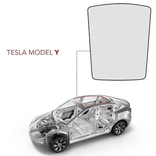 Sonnenschutz "SKYLIGHT" Tesla Model Y | e-car-shop.com