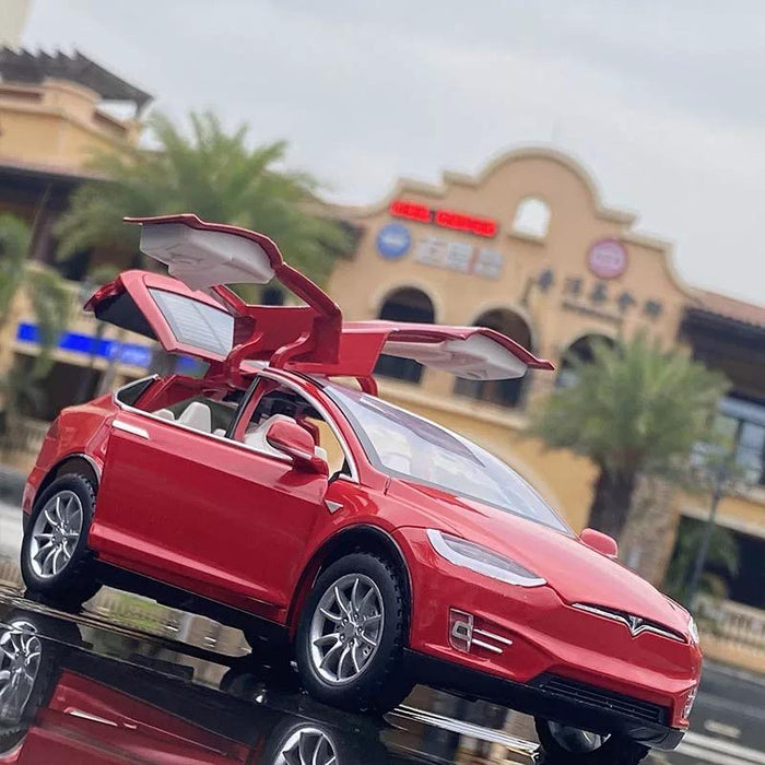 Tesla Model X Modellauto GRAND 1/24 | e-car-shop.com