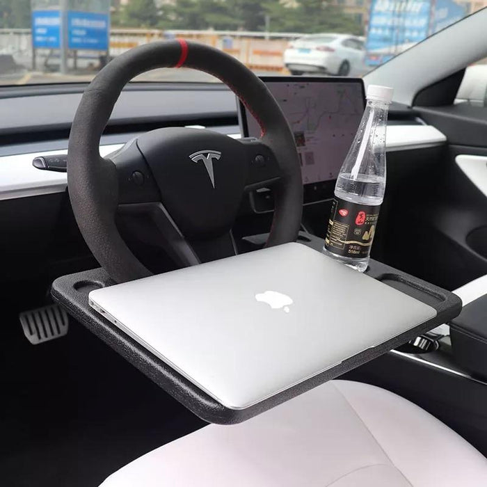 OHMOTOR Auto Multifunktionstisch Lenkrad Tisch Laptop Schreibtisch für  Lenkrad Beifahrersitz Schwarz Car Steering Wheel Desk : : Auto &  Motorrad